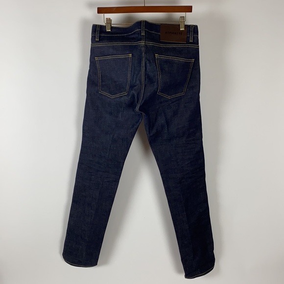 Asphalte men’s raw Selvedge denim jeans size 30 - Picture 3 of 11